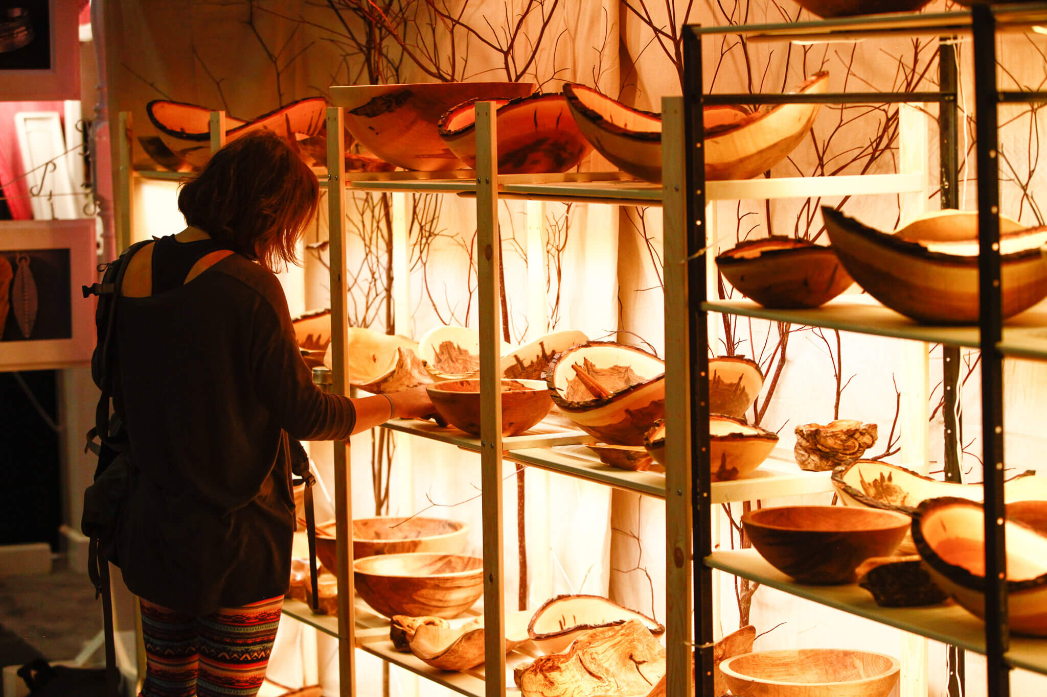 Crafted goods at the Circle Craft Christmas Market